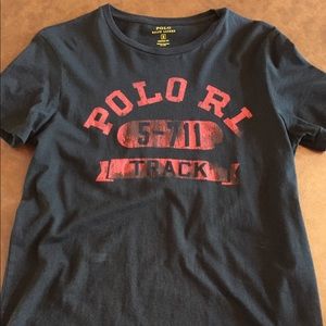 Polo by Ralph Lauren fitted factory distressed T !